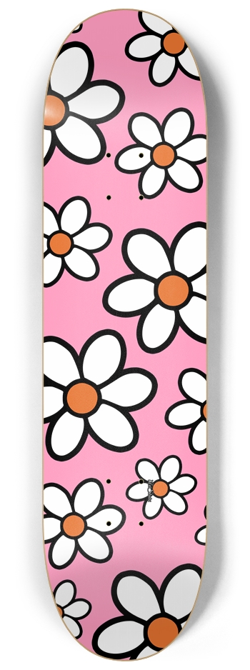 Retro Daisies Pink