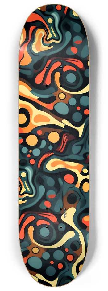 Lava Lamp 8-1/4 Skateboard Deck