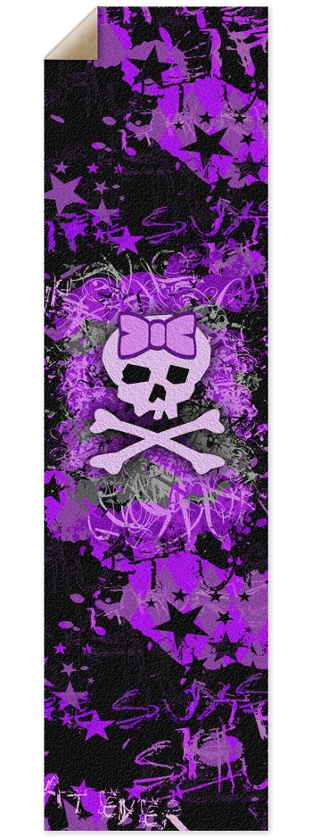 Purple Girly Skull