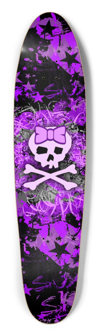 Purple Girly Skull