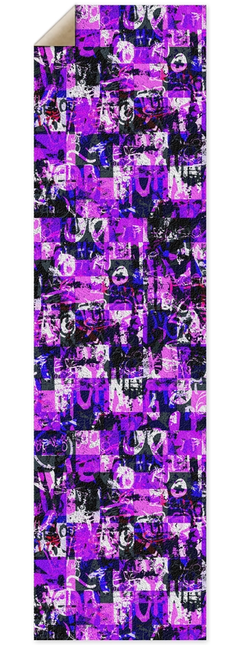 Purple Graffiti Checkers