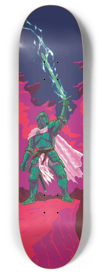 Knightly 8 Inch Skateboard Deck