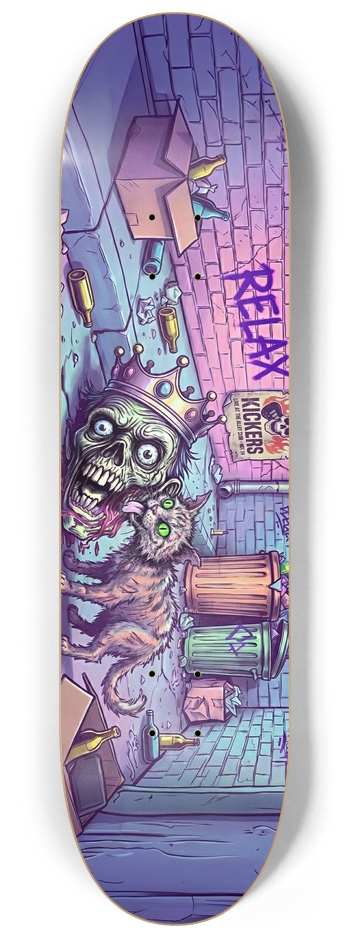 Hey Meow 8-1/4 Skateboard Deck