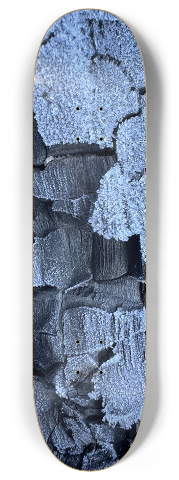 Charcoal and Ice Colorado 8 Inch Skateboard Deck