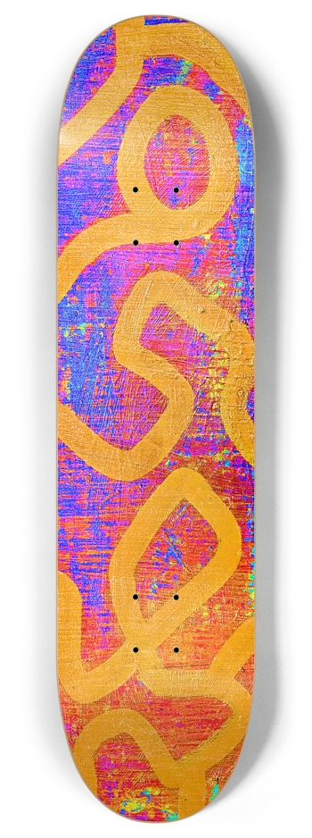 Tangerine Twist - RAD Ricco 8 Inch Skateboard Deck