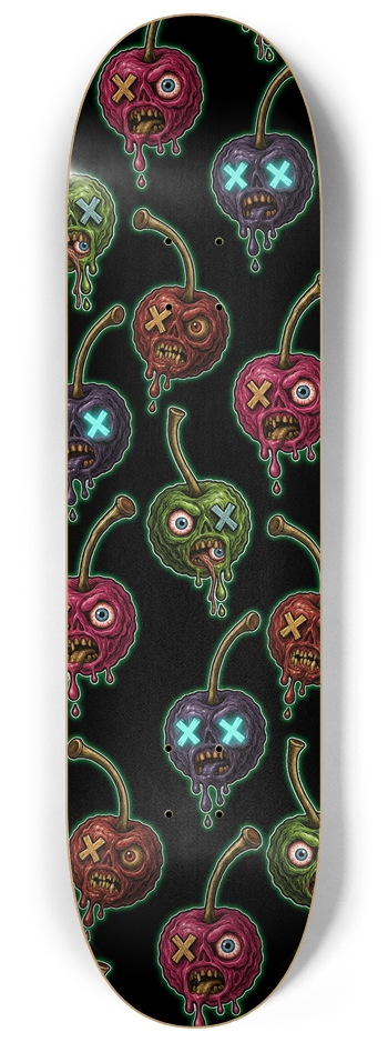 Cherry Smashed 8-1/4 Skateboard Deck