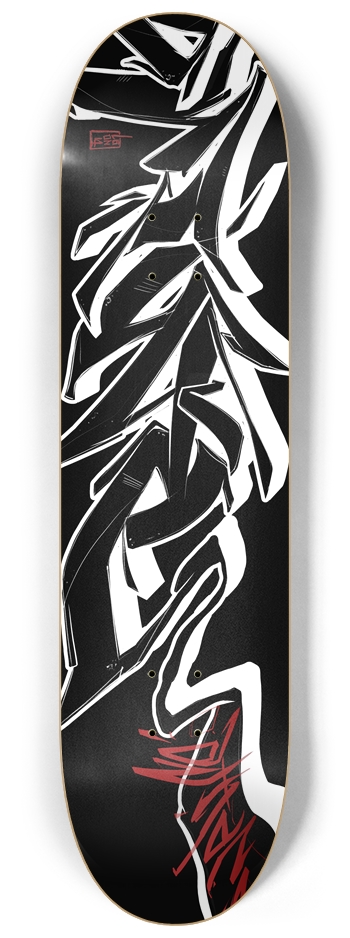 BSBS01 - Variant - RHINO - one life 8-1/4 Skateboard Deck