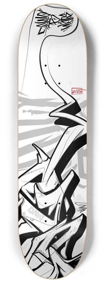 BSBS01 - SAUR - could B wörs 8-1/4 Skateboard Deck