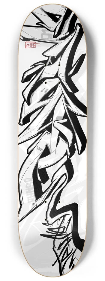 BSBS01 - RHINO - one life 8-1/4 Skateboard Deck