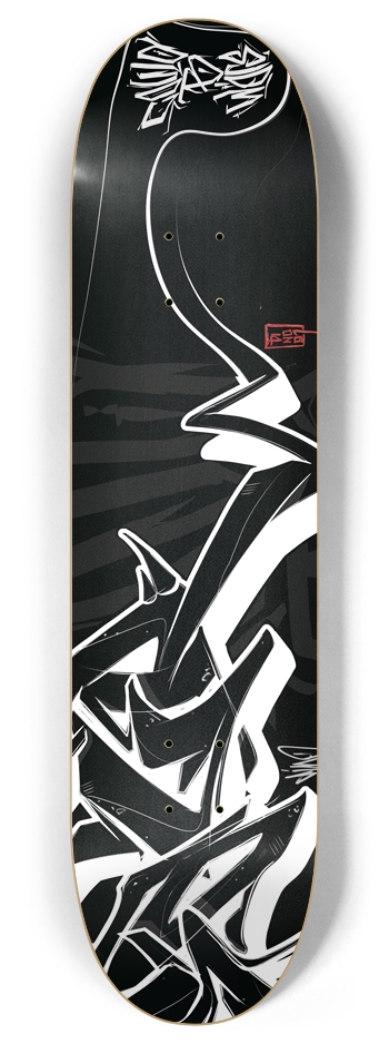 BSBS01 - Variant - SAUR - could B wörs 8 Inch Skateboard Deck