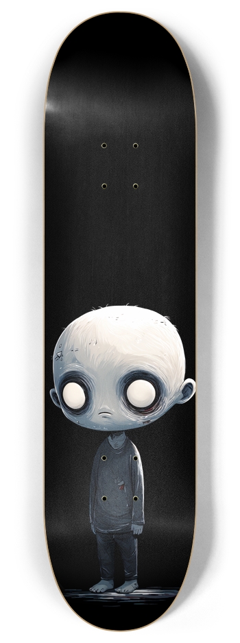 Albino Zombie 8 Inch Skateboard Deck