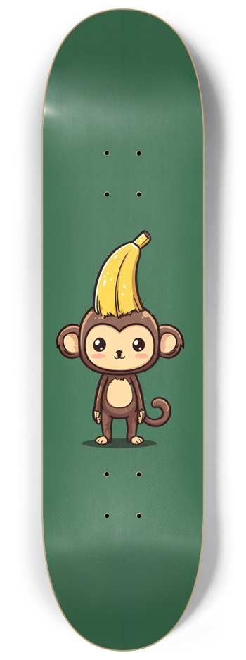 Banana Brain 8-1/4 Skateboard Deck