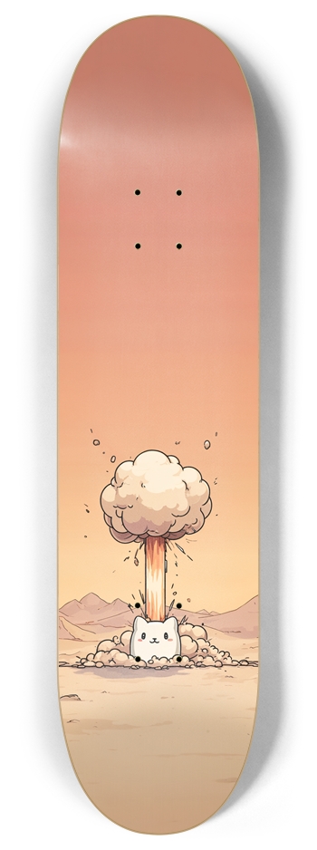 Atomic Kitten 8 Inch Skateboard Deck