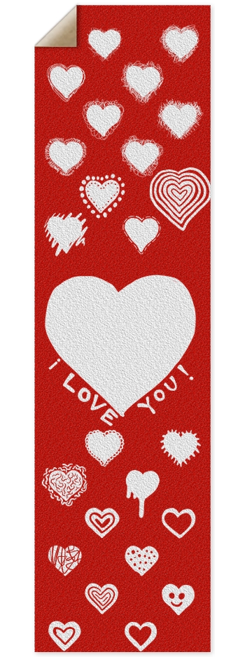 Doodles 9 x 33 Inch Griptape