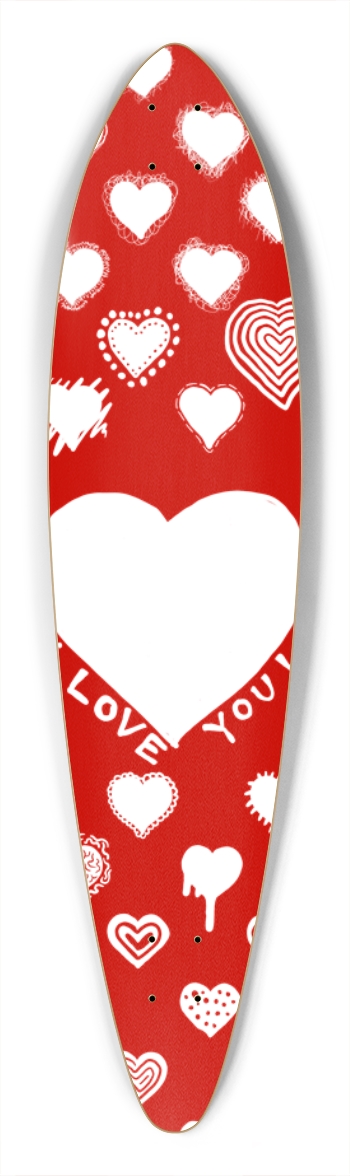 Doodles Pintail Longboard