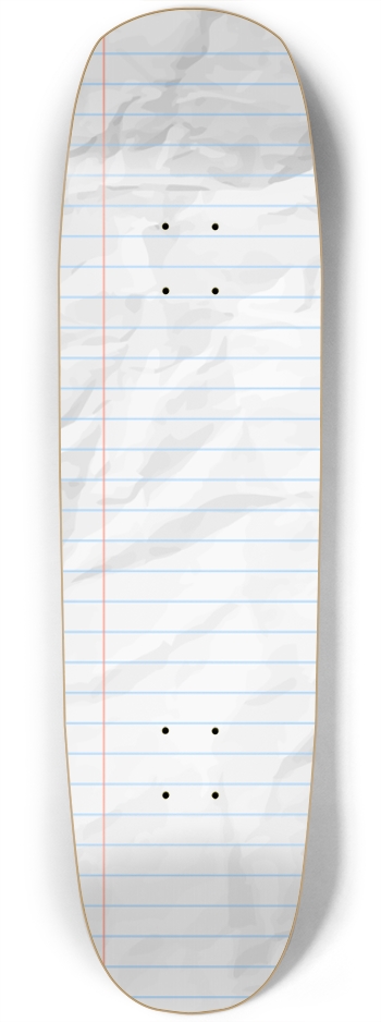 Crumpled Loose Leaf Paper