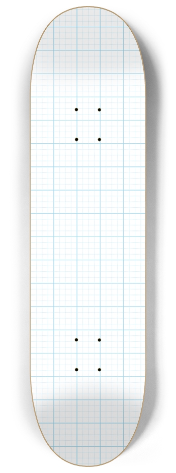 Graph Paper 8-1/4 Skateboard Deck