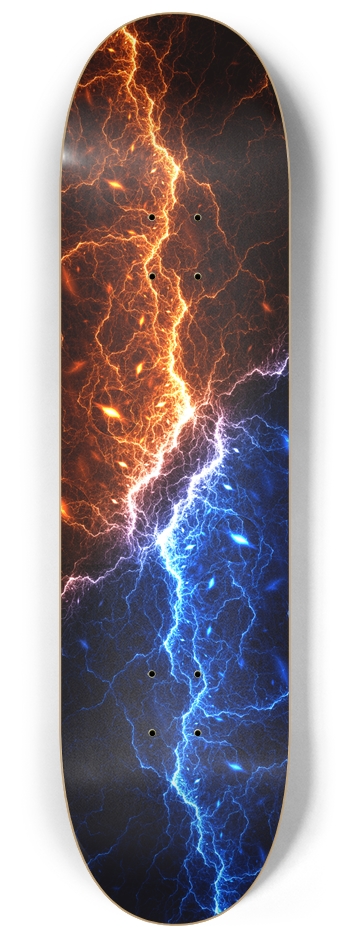 Lightning  8-1/4 Skateboard Deck