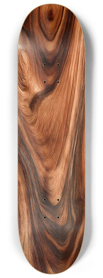 Wood Grain 8-1/4 Skateboard Deck