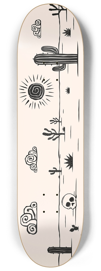 Deserted Desert 8-1/4 Skateboard Deck
