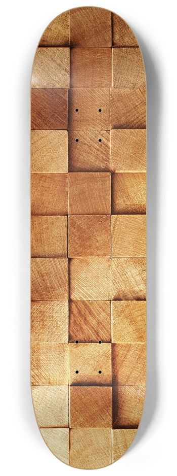 Wood Ends 8-1/4 Skateboard Deck