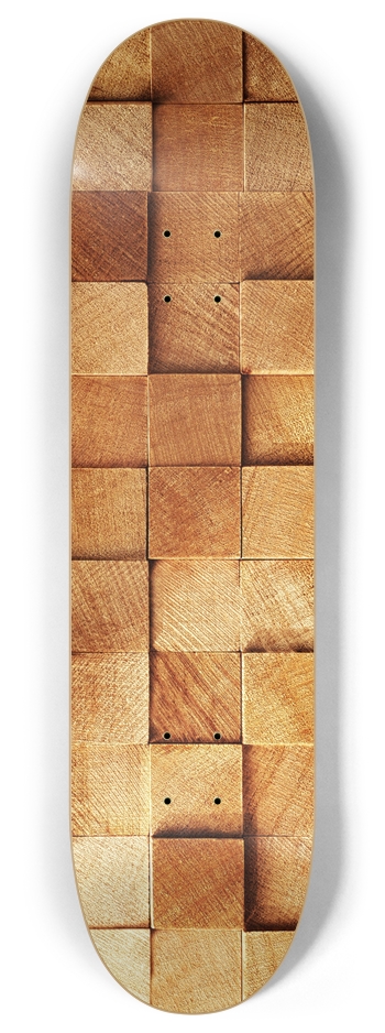 Wood Ends 8 Inch Skateboard Deck