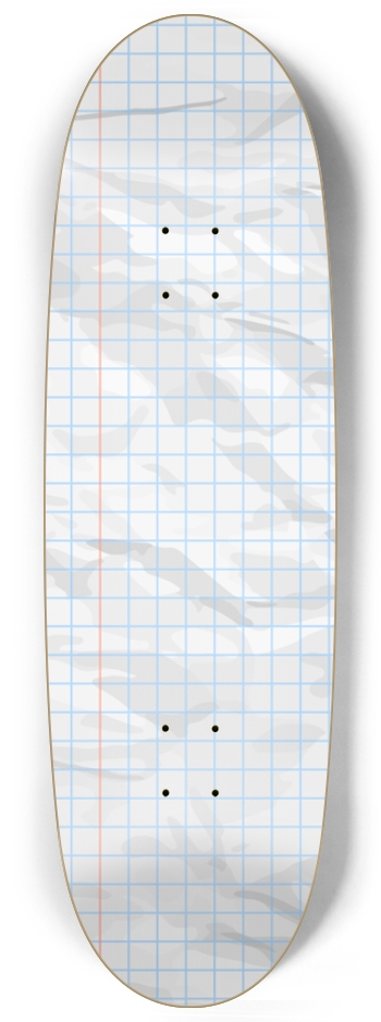 Crumpled Graph Paper