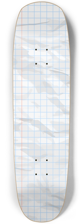 Crumpled Graph Paper