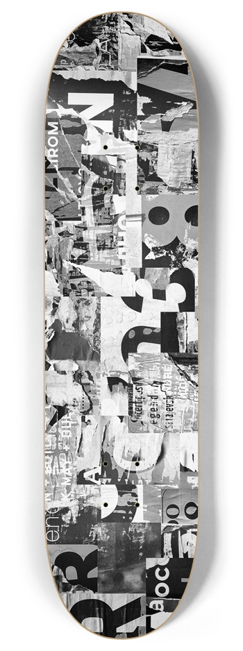 Wheat Paste 8 Inch Skateboard Deck