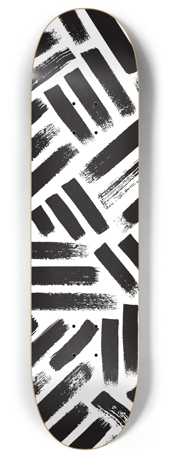 Brush Strokes 8 Inch Skateboard Deck
