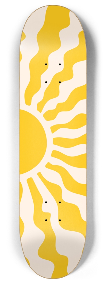 Sunrise 8 Inch Skateboard Deck