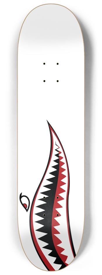 Fighter Shark 8-1/4 Skateboard Deck