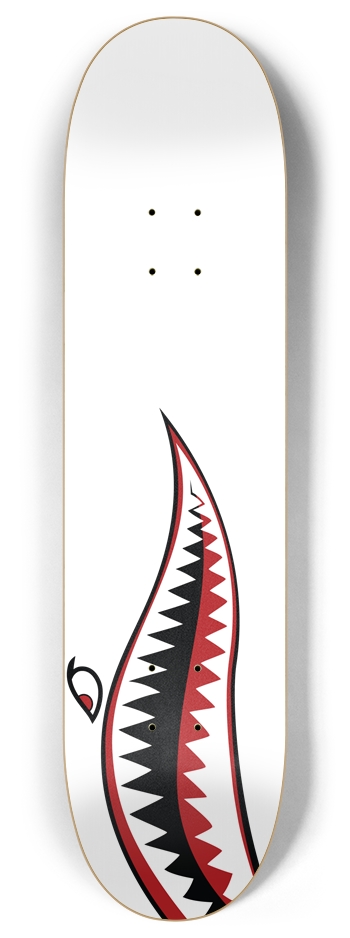Fighter Shark 8 Inch Skateboard Deck