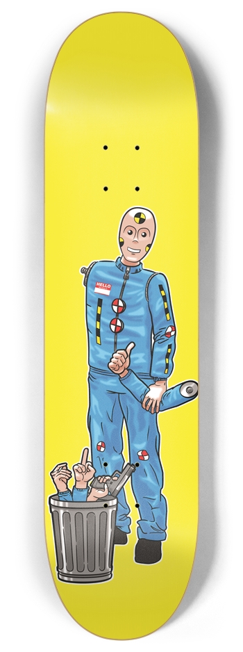 Dummy 8 Inch Skateboard Deck