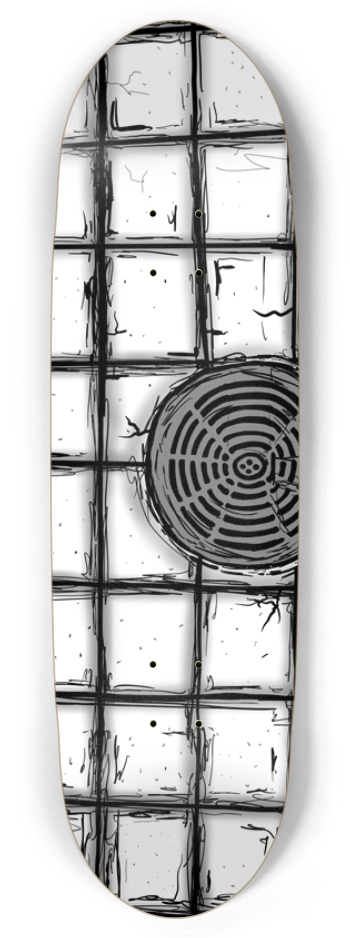 Pool Drain Football Shape