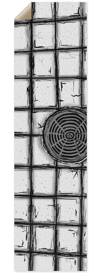 Pool Drain 9 x 33 Inch Griptape