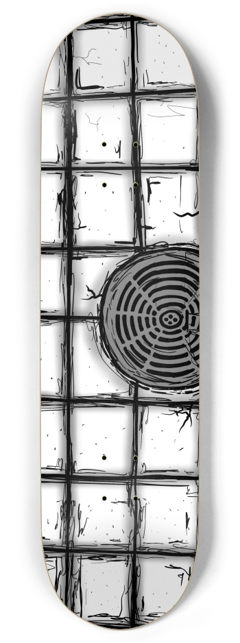 Pool Drain Twin Tail 8.375