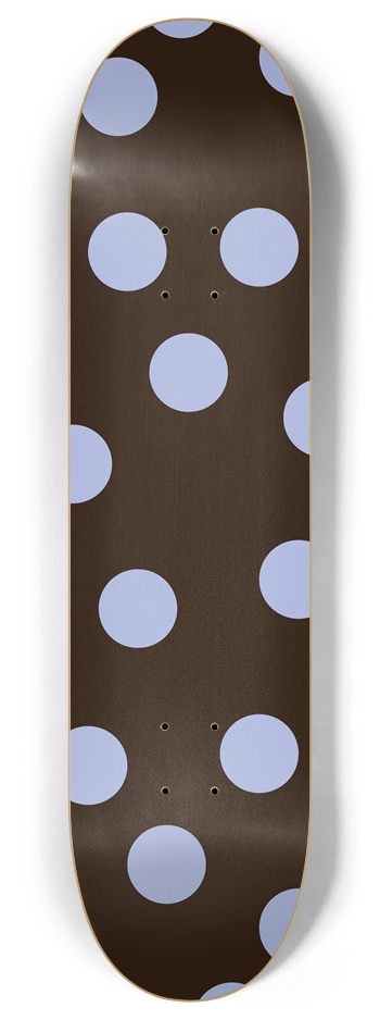 Mocha Polka 8 Inch Skateboard Deck