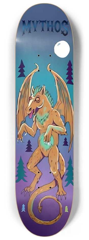 Devil in the moonlight 8-1/4 Skateboard Deck