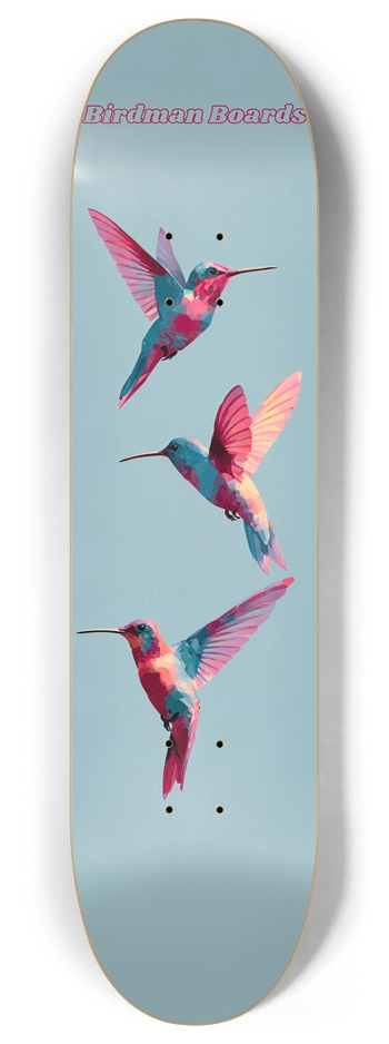 Hummingbirds Charlie 8 Inch Skateboard Deck