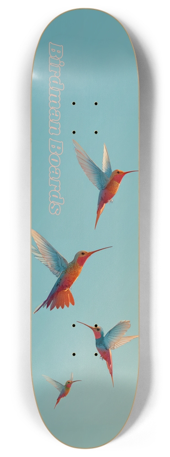 Hummingbirds Alpha 8 Inch Skateboard Deck
