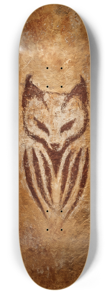 Wolf Petroglyph 8-1/4 Skateboard Deck