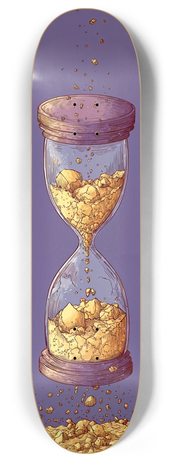 Broken Time 8 Inch Skateboard Deck