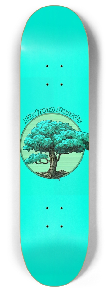 Zen Tree 8 Inch Skateboard Deck