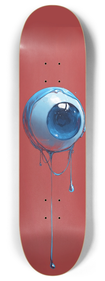 Extracted Eyeball 8 Inch Skateboard Deck
