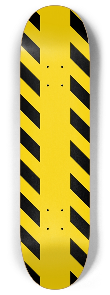 WARNING 8 Inch Skateboard Deck