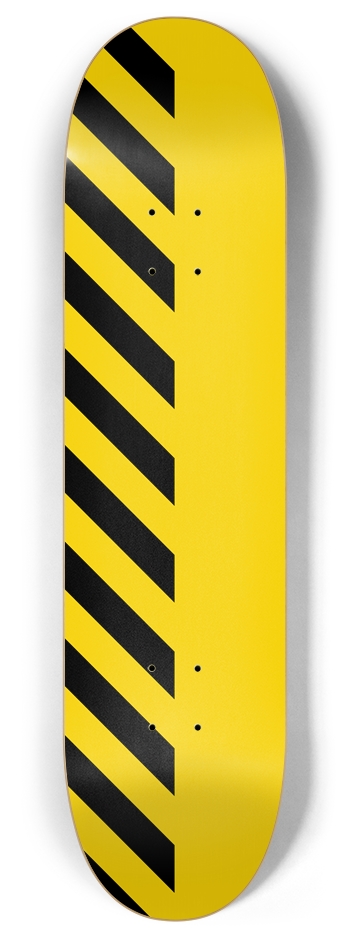 CAUTION 8 Inch Skateboard Deck
