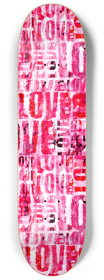 Urban Grunge Love 8-1/4 Skateboard Deck