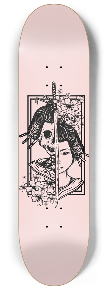 Geisha 8-1/4 Skateboard Deck