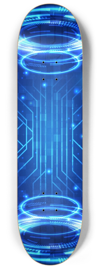 Warp 8-1/4 Skateboard Deck